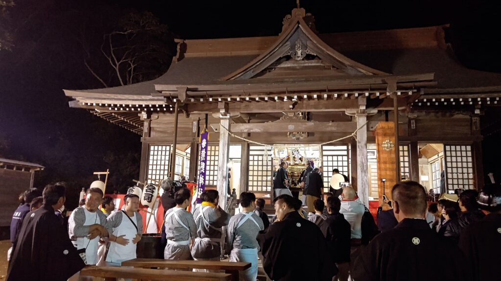 松澤熊野神社 第90回 式年神幸祭 出御