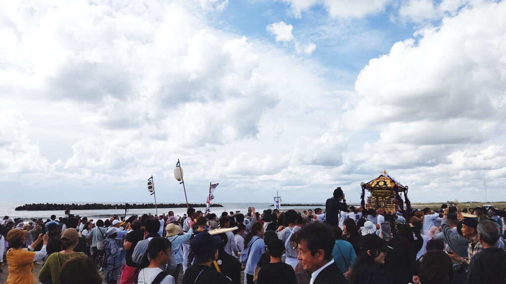 松澤熊野神社 第90回 式年神幸祭 お浜降り